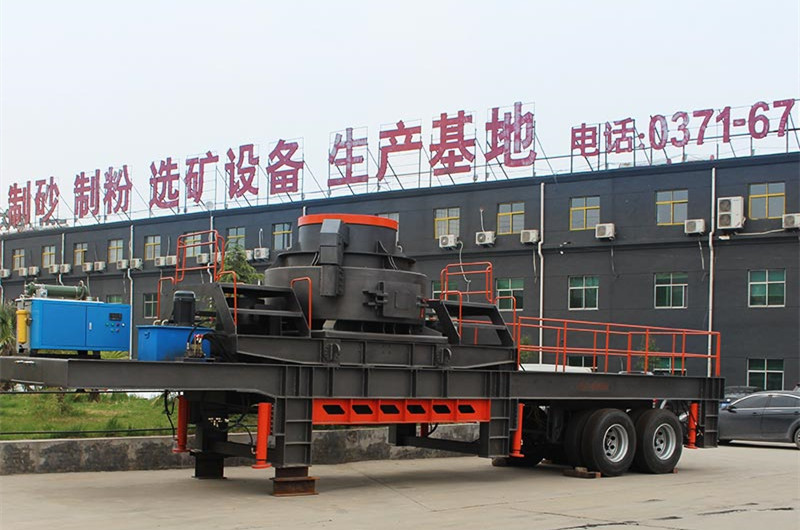 磕石制砂一體機(jī)，移動制砂機(jī)