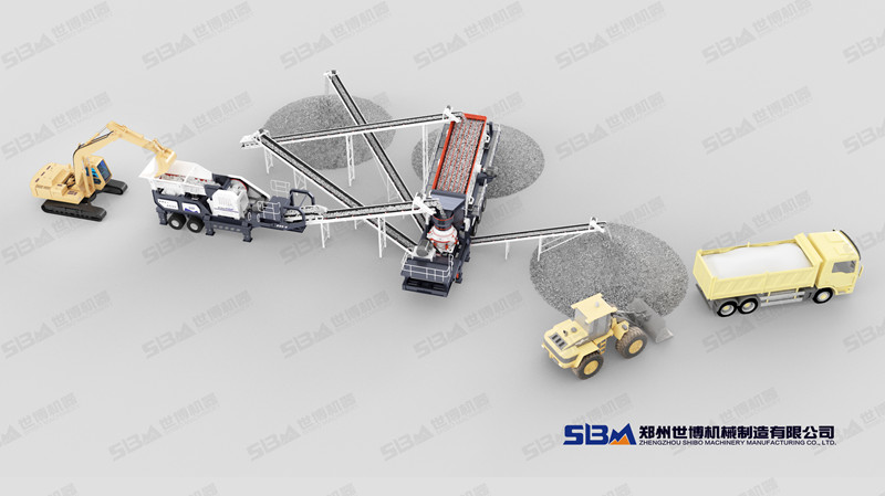 石子破碎生產(chǎn)機器4