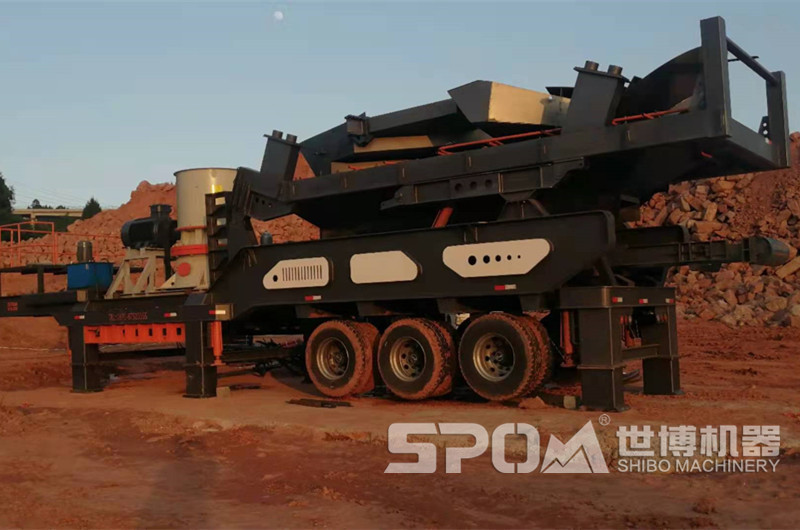 輪胎式移動中型砂石加工設(shè)備