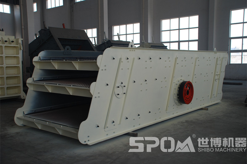 振動篩分設備，三層圓振動篩