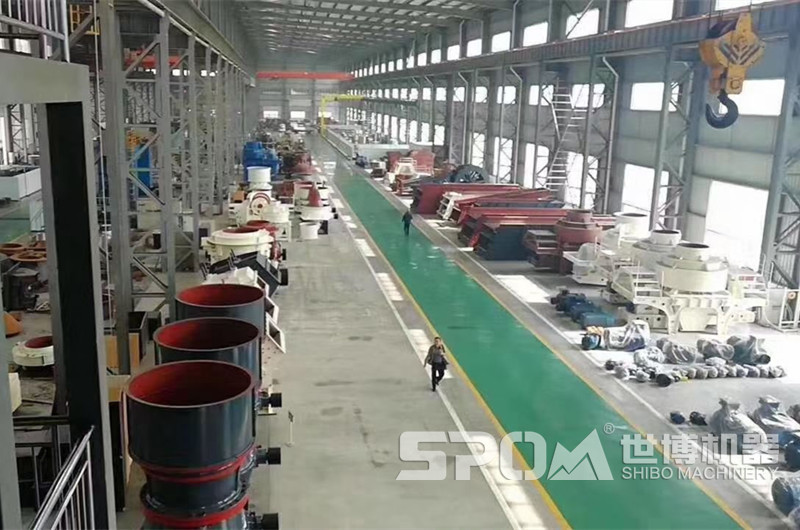 河南世博碎石石子設(shè)備生產(chǎn)廠家車間實拍