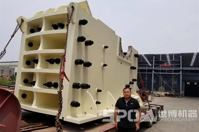 時產(chǎn)1000噸以上鄂破發(fā)貨，設(shè)備太大拆分發(fā)貨