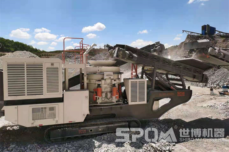 履帶式圓錐破移動(dòng)破碎站